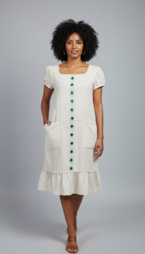 Modern Habesha Mid-dress