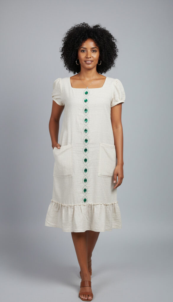 Modern Habesha Mid-dress