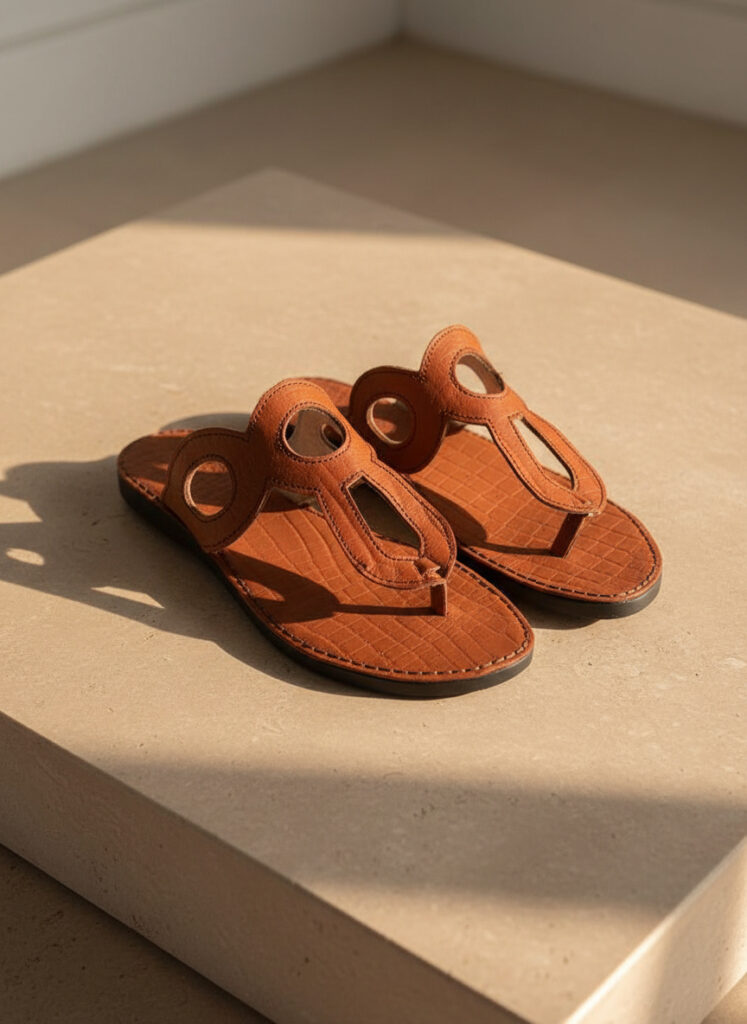 Brown Leather Sandals