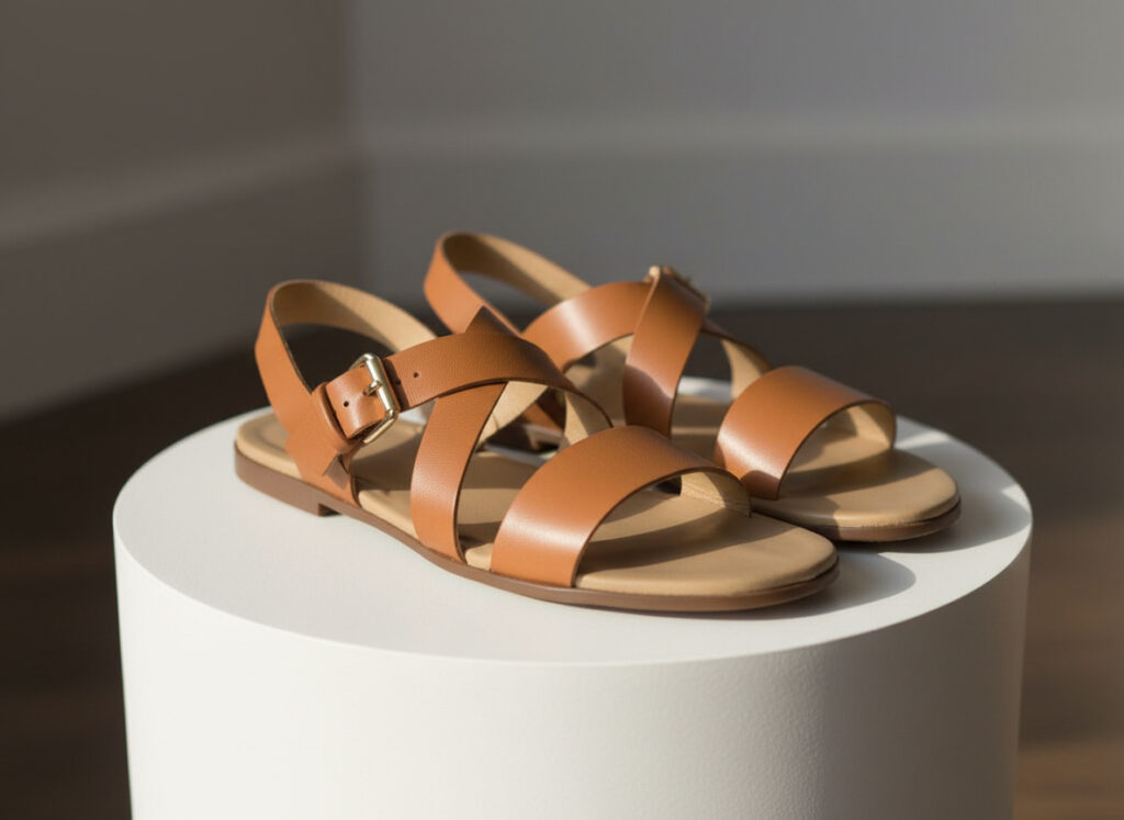 Brown Leather Sandals